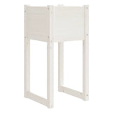 Vidaxl Planning Box 40x40x81 cm Solid Pine White