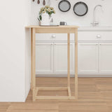 Vidaxl bartafel 80x80x110 cm massief grenenhout