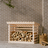 Vidaxl haardhoutrek 108x73x79 cm massief grenenhout