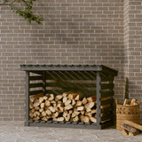 Vidaxl Fireplace Trek 108x73x79 cm de pino sólido