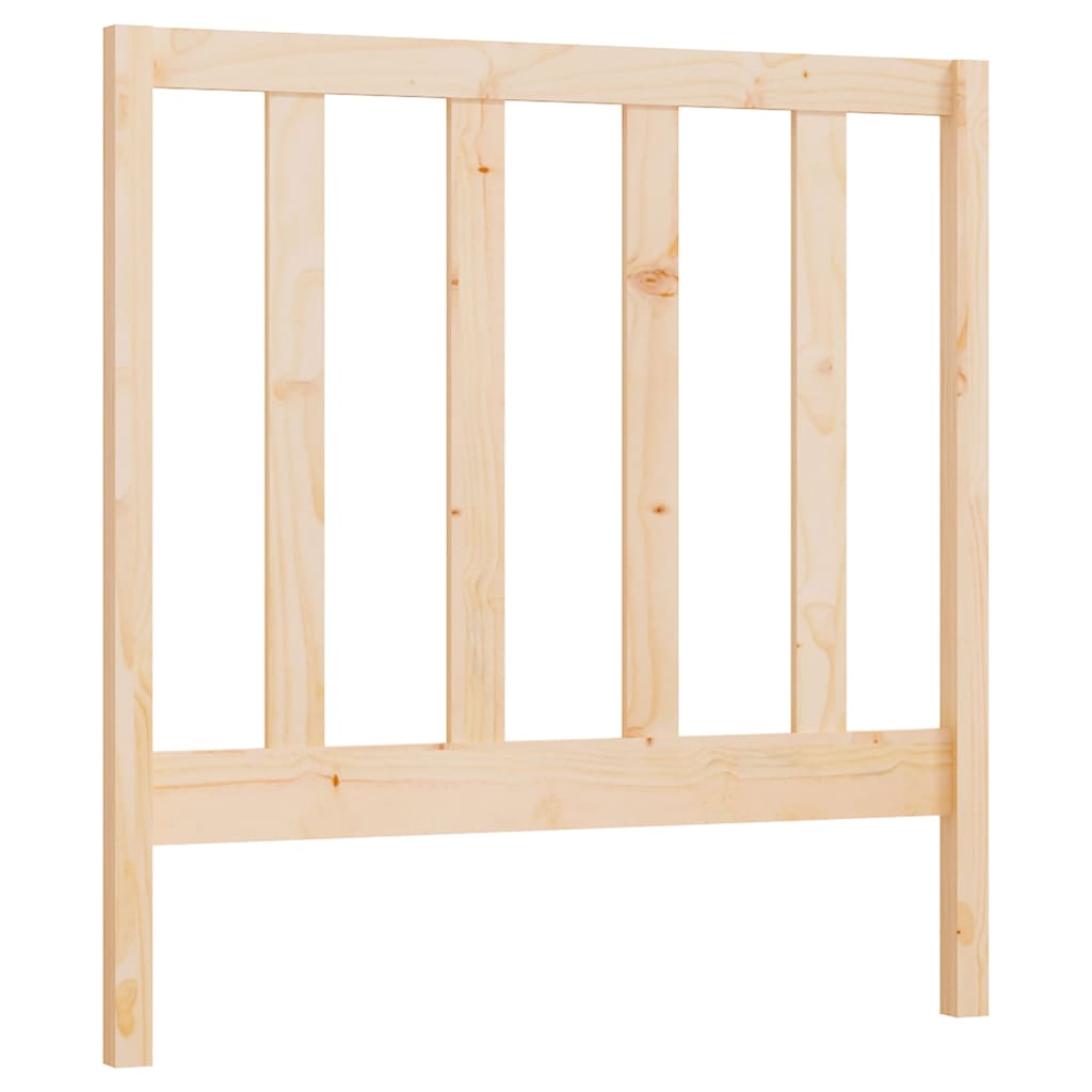 Vidaxl hoofdbord 95x4x100 cm massief grenenhout