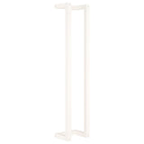 Rack de serviettes Vidaxl 23x18x110 cm Pine solide blanc