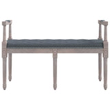 Vidaxl bankje 110x40x70 cm fluweel donkergrijs