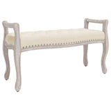 Vidaxl bankje 110x45x60 cm linnen