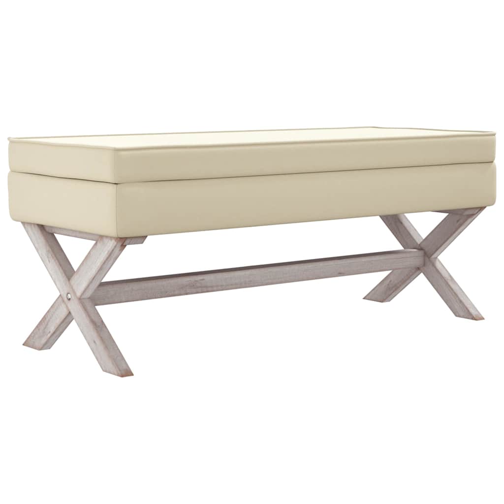 Vidaxl opbergkruk 110x45x49 cm linnen