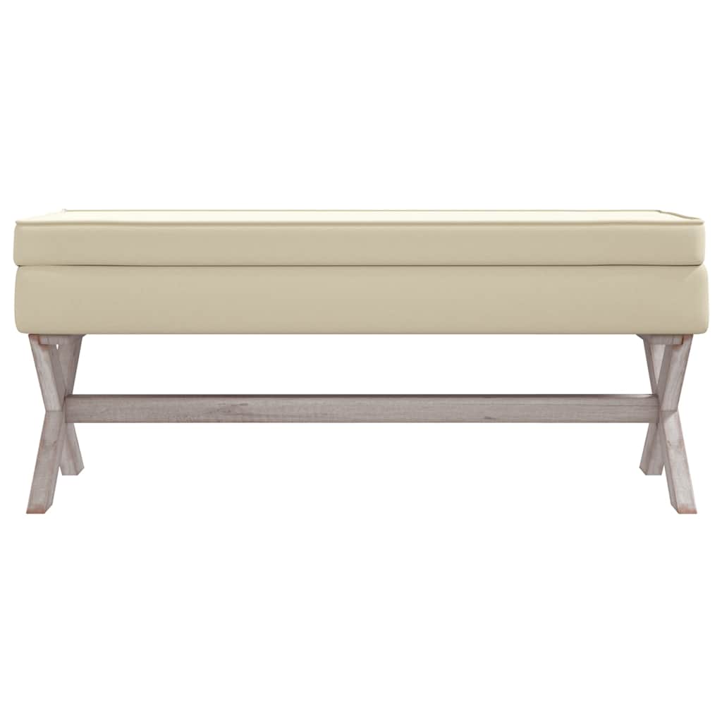 Vidaxl opbergkruk 110x45x49 cm linnen