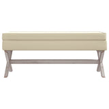 Vidaxl opbergkruk 110x45x49 cm linnen