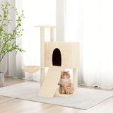 Vidaxl Cat Furniture avec Sisal Scratch Posts 96 cm Crème -Colored