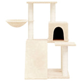 Vidaxl Cat Furniture z Sisal Scratosing Posts 82 cm kremowe kremowe