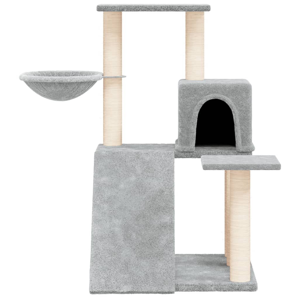 Vidaxl Cat Furniture avec Sisal Scratch Posts 82 cm Gris clair