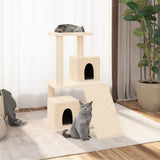 Vidaxl Cat Furniture avec Sisal Scratch Posts 82 cm Crème -Colored