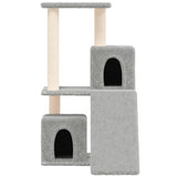 Vidaxl Cat Furniture avec Sisal Scratch Posts 82 cm Gris clair