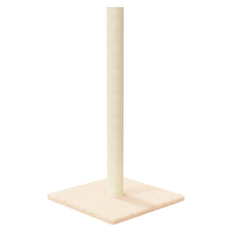 Vidaxl krabpaal 35x35x70 cm crèmekleurig