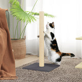 Vidaxl Scratching Post 35x35x70 cm grigio scuro