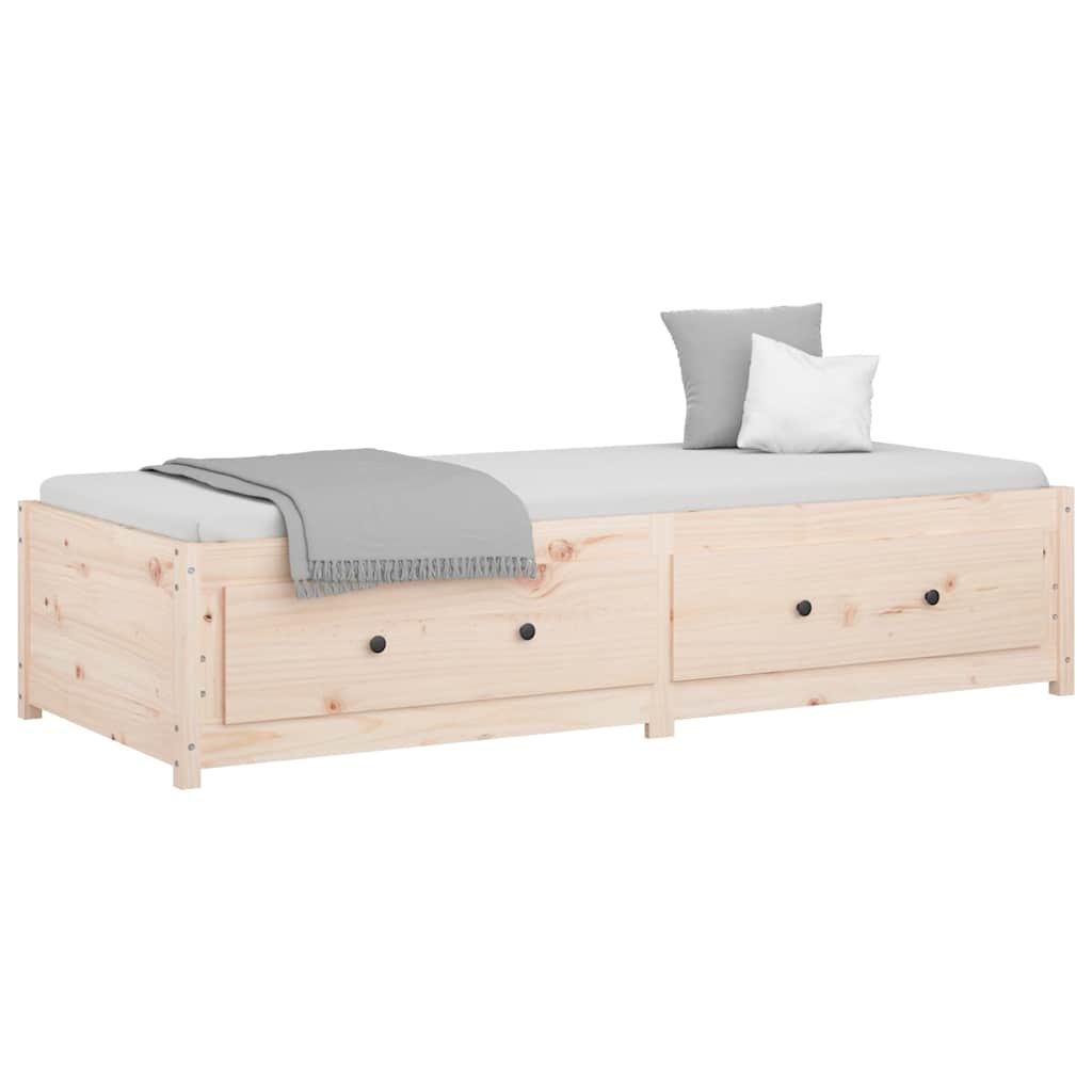 Vidaxl slaapbank zonder matras 90x200 cm massief grenenhout