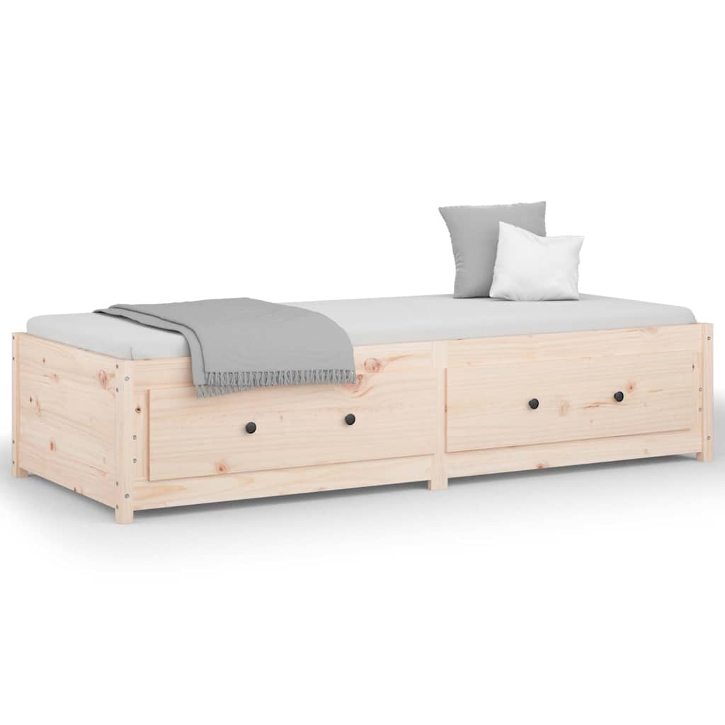 Vidaxl slaapbank 90x190 cm massief grenenhout