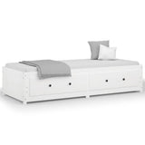 Vidaxl slaapbank 90x190 cm massief grenenhout wit