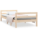 Vidaxl bedframe zonder matras massief grenenhout 90x190 cm