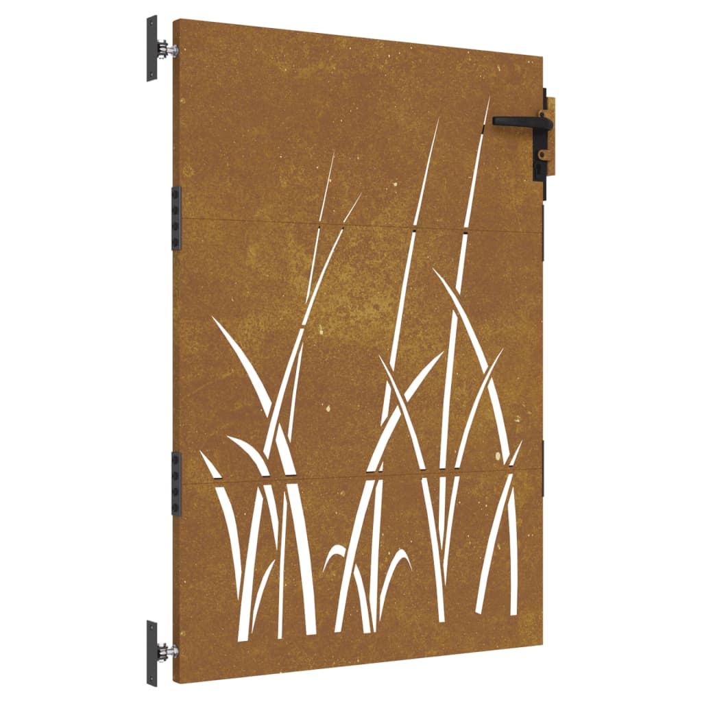 Vidaxl poort 85x125 cm Gras Design Cortestsataal