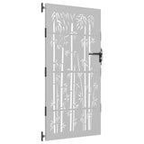 Vidaxl Poort 85x175 cm bambusdesign Cortenstaal