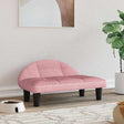 Vidaxl hondenmand 70x52x30 cm fluweel roze