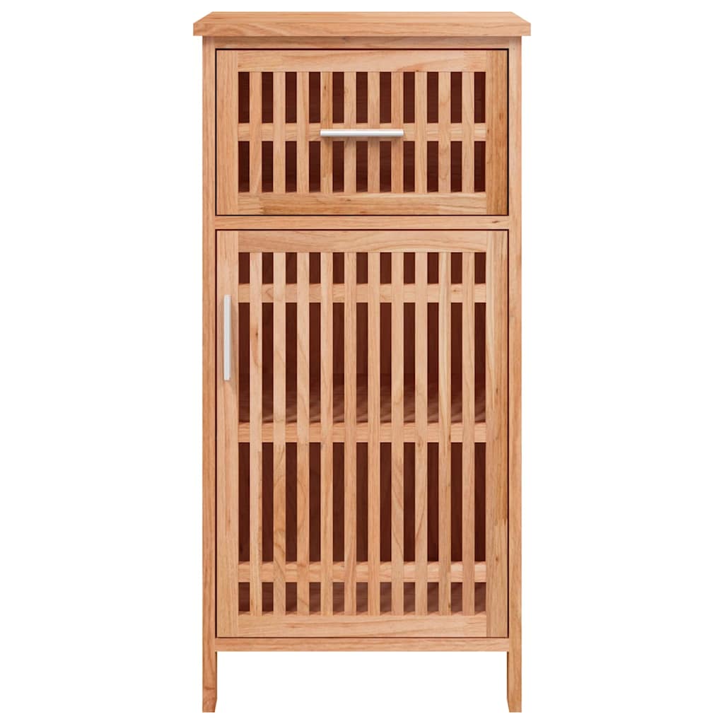 Vidaxl badkamerkast 42x29x82 cm massief walnotenhout