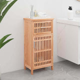 Vidaxl badkamerkast 42x29x82 cm massief walnotenhout