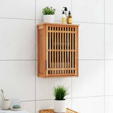 Vidaxl badkamerkast wandgemonteerd 42x23x60 cm massief walnotenhout