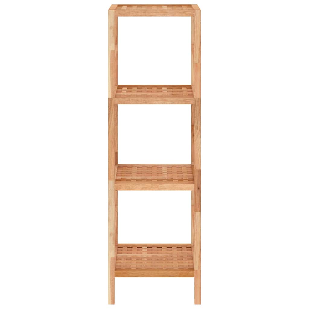 Vidaxl badkamerrek 35,5x35,5x112,5 cm massief walnotenhout