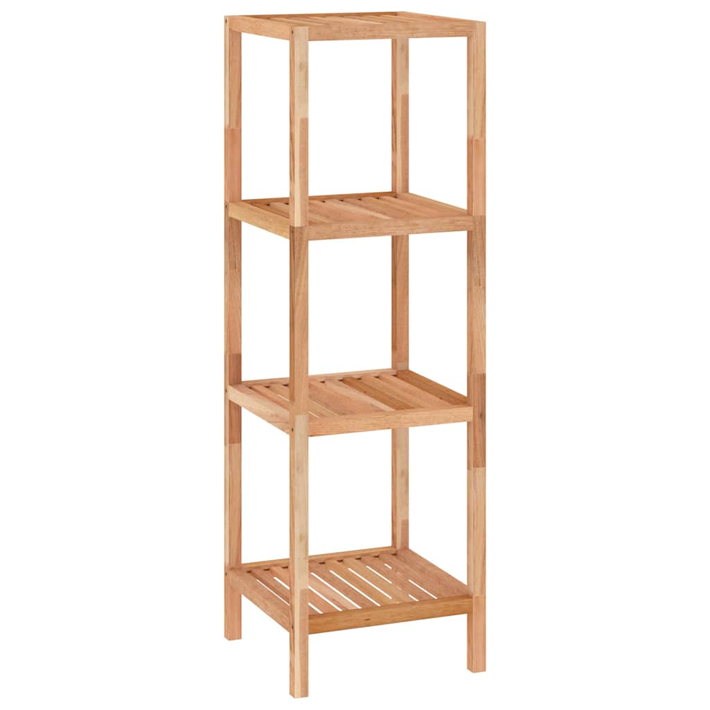Vidaxl badkamerrek 36x36x112 cm massief walnotenhout