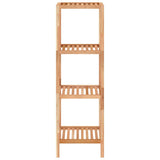 Vidaxl badkamerrek 36x36x112 cm massief walnotenhout