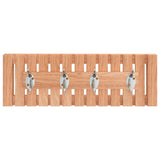 Vidaxl wandkapstok 42x8,5x14 cm massief walnotenhout