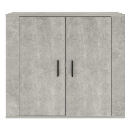Vidaxl dressoir 80x33x70 cm bewerkt hout betongrijs