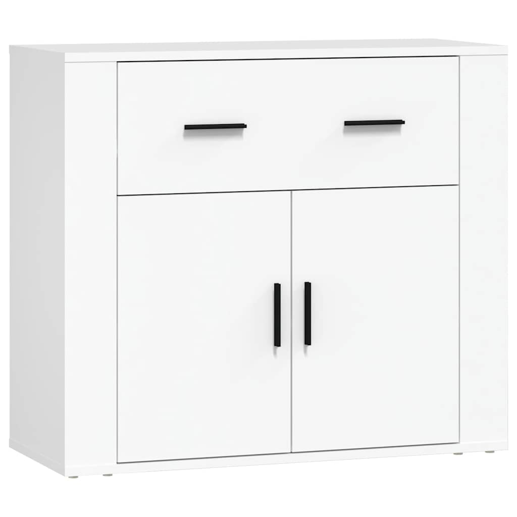 Vidaxl dressoir 80x33x70 cm bewerkt hout wit