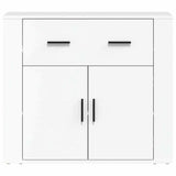 Vidaxl dressoir 80x33x70 cm bewerkt hout wit