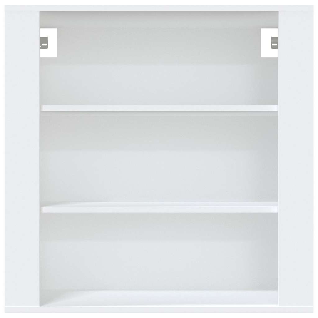 Vidaxl wandkast 80x33x80 cm bewerkt hout wit
