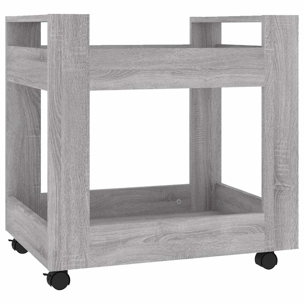 Vidaxl bureaukastje 60x45x60 cm bewerkt hout grijs sonoma eikenkleurig