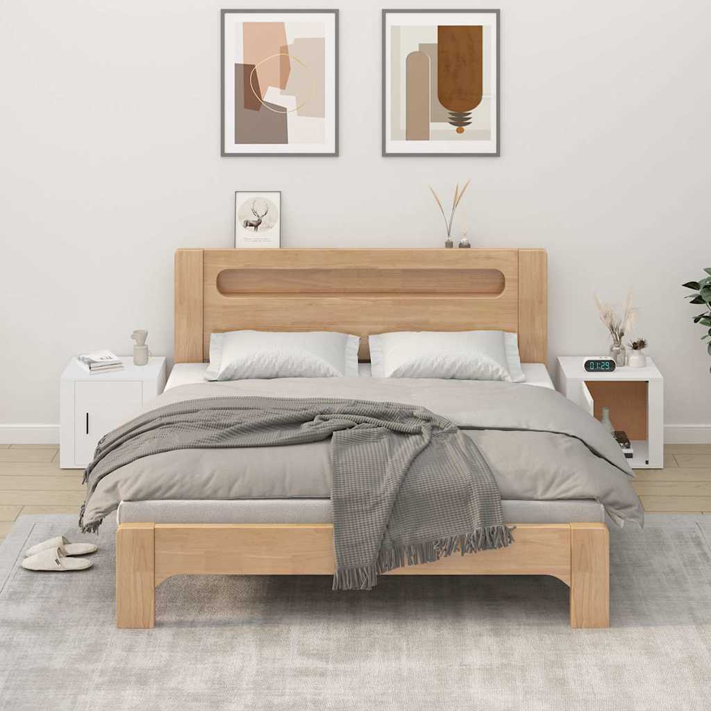 Vidaxl nachtkastjes 2 st 50x39x47 cm wit