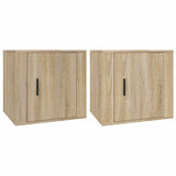 Vidaxl nachtkastjes 2 st 50x39x47 cm sonoma eikenkleurig