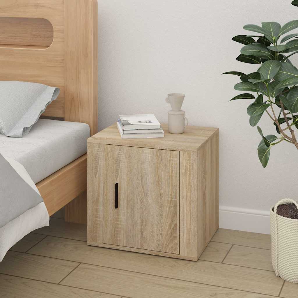 Vidaxl nachtkastjes 2 st 50x39x47 cm sonoma eikenkleurig
