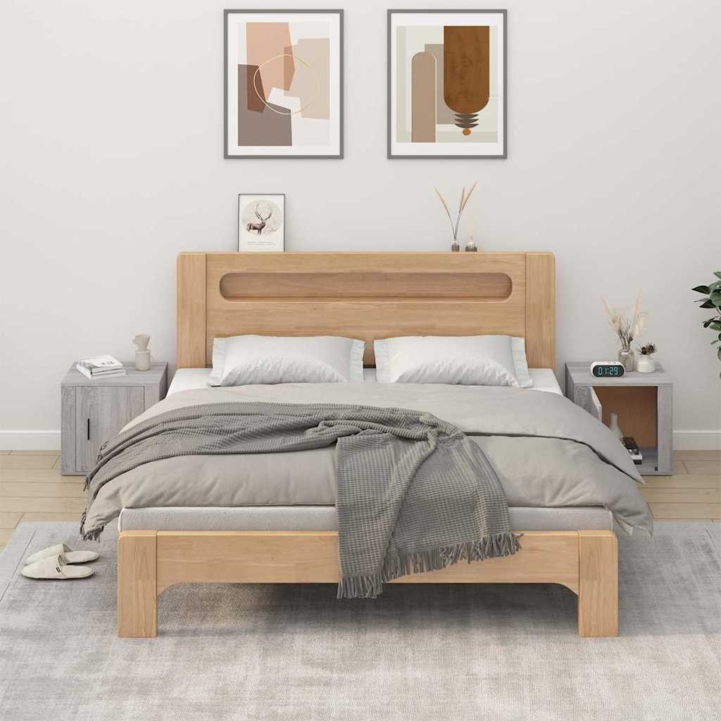 Vidaxl nachtkastjes 2 st 50x39x47 cm grijs sonoma eikenkleurig