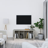 Vidaxl tv-meubel 100x35x40 cm bewerkt hout betongrijs
