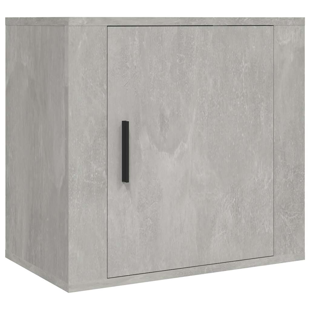 Vidaxl nachtkastje wandgemonteerd 50x30x47 cm betongrijs
