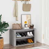 Vidaxl Shoe Rack 75x35x45 cm Property Wood Grey Sonoma Oak Color