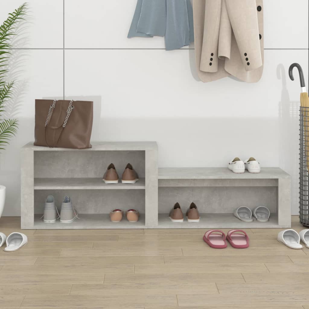 Vidaxl Cabinet da scarpe 150x35x45 cm Prezzo in legno a cura di