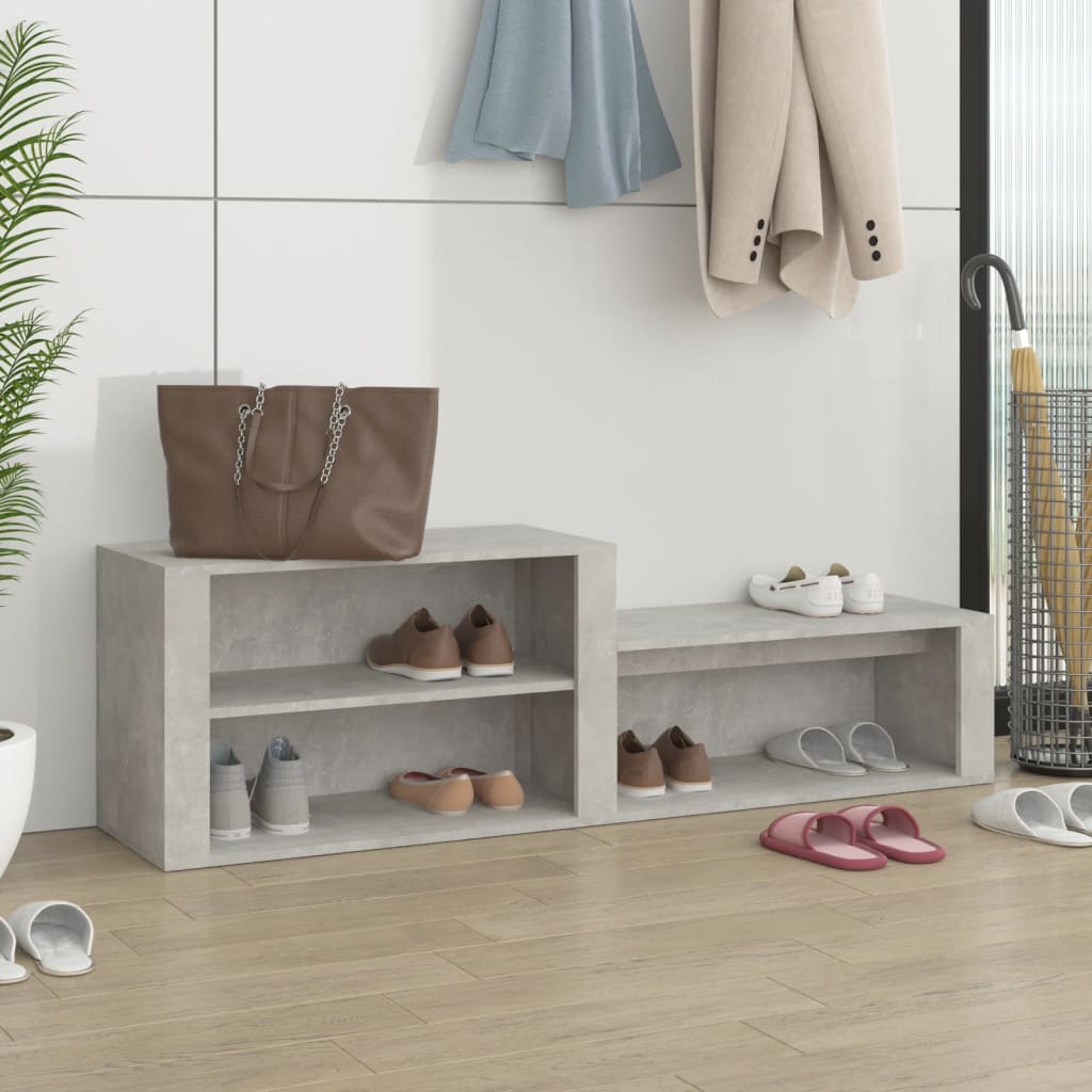 Vidaxl Cabinet da scarpe 150x35x45 cm Prezzo in legno a cura di