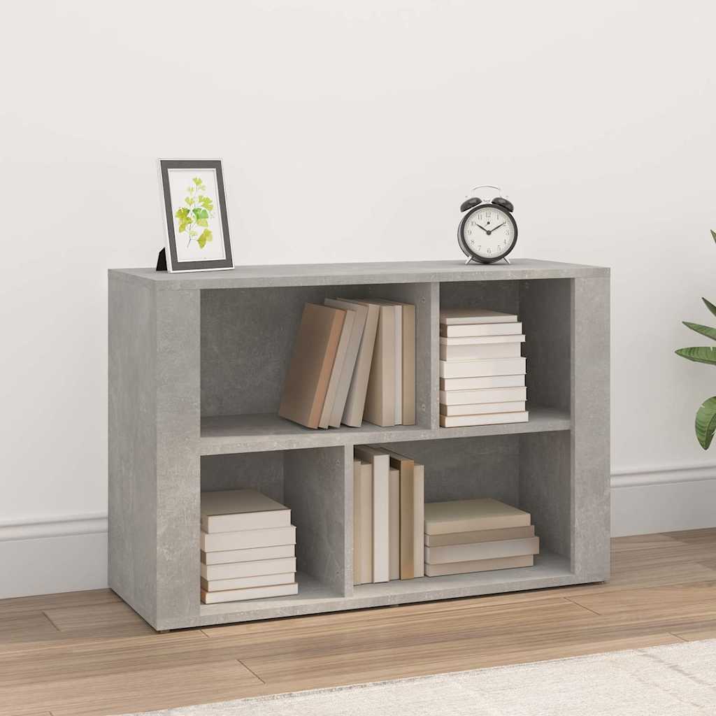 Vidaxl dressoir 80x30x54 cm bewerkt hout betongrijs
