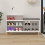 Vidaxl Shoe Cabinet 102x36x60 cm Property Wood White