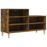 VidaXL Shoe cabinet 102x36x60 cm Properted wood Smoked oak colored