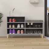 Vidaxl Shoe Cabinet 102x36x60 cm Property Wood Sonoma Gray